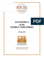 Economics of Energy Industries1