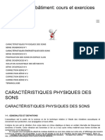 1-Caractéristiques Physiques Des Sons