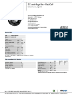 Ec Centrifugal Fan - Radical: R3G225-Re07-03