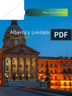 Bennett Jones Alberta Limitation Law 2016 20page