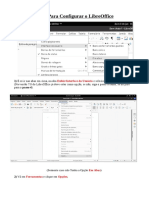 Guia para Configurar o LibreOffice