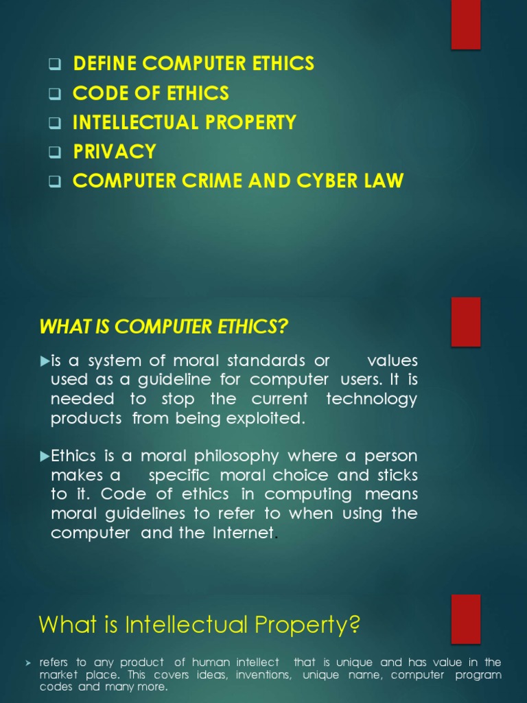 Code of Ethics | PDF | Art | Computers