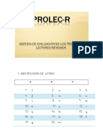 Cuaderno Prolec-R