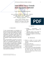 Informe No. 9 Monitoreo de Ruido Ambiental