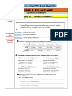 Tema 1 Lengua 3º