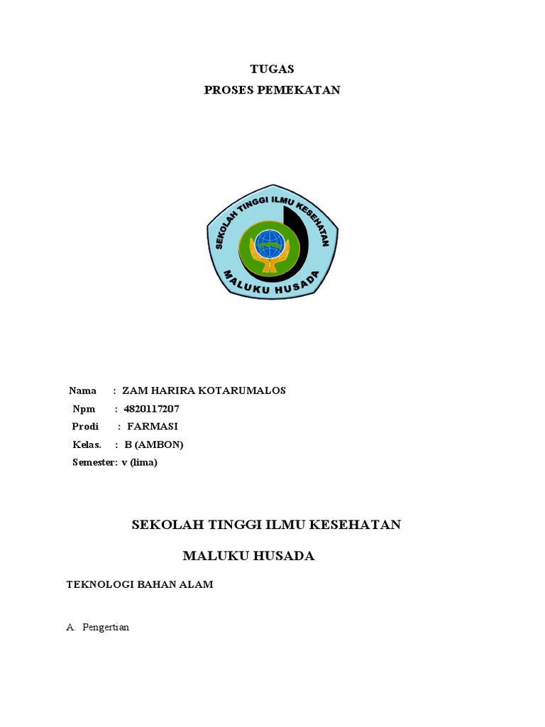 Proses Pemekatan Ekstrak Tanaman | PDF