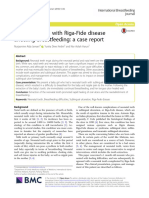 Neonatal Tooth With Riga-Fide Disease Affecting Breastfeeding: A Case Report