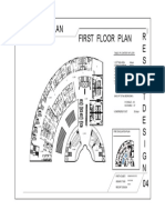 Floor Plan R E S O R T D E S I G N 04 First Floor Plan: Submission Date 28/12/2020 Sign