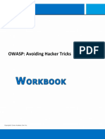OWASP: Avoid Hacker Tricks