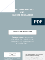 Global Demography and Global Migration