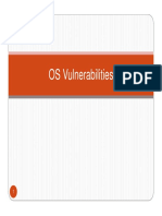 Vulnerabilities in OS 4