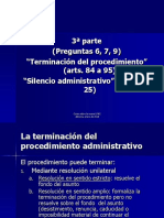 3 Parte Preguntas 6 7 9 Terminación y Silencio Administrativo