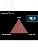 Exposure Triangle: Shutter Speed Aperture