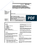 NBR 12019 - 1990 - MB 3355 - Efluentes Gasosos Em Dutos e Chamines de Fontes Estacionarias - Determinacao de Material Particulado