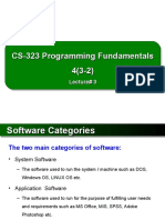 CS-323 Programming Fundamentals 4 (3-2) CS-323 Programming Fundamentals 4 (3-2)