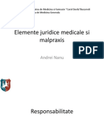 Curs - 1 Elemente Juridice Medicale Si Malpraxis