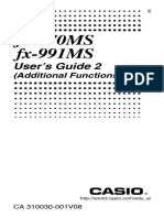 Fx-570MS_991MS_Users Guide 2 (Additional Functions)_Eng