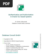 2017 DB Guenter Unbescheid Authentifizierung Und Autorisierung in Oracle Systemen Praesentation