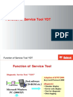 Function of Service Tool YDT: January 2006