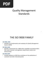 Total Quality Management Standards