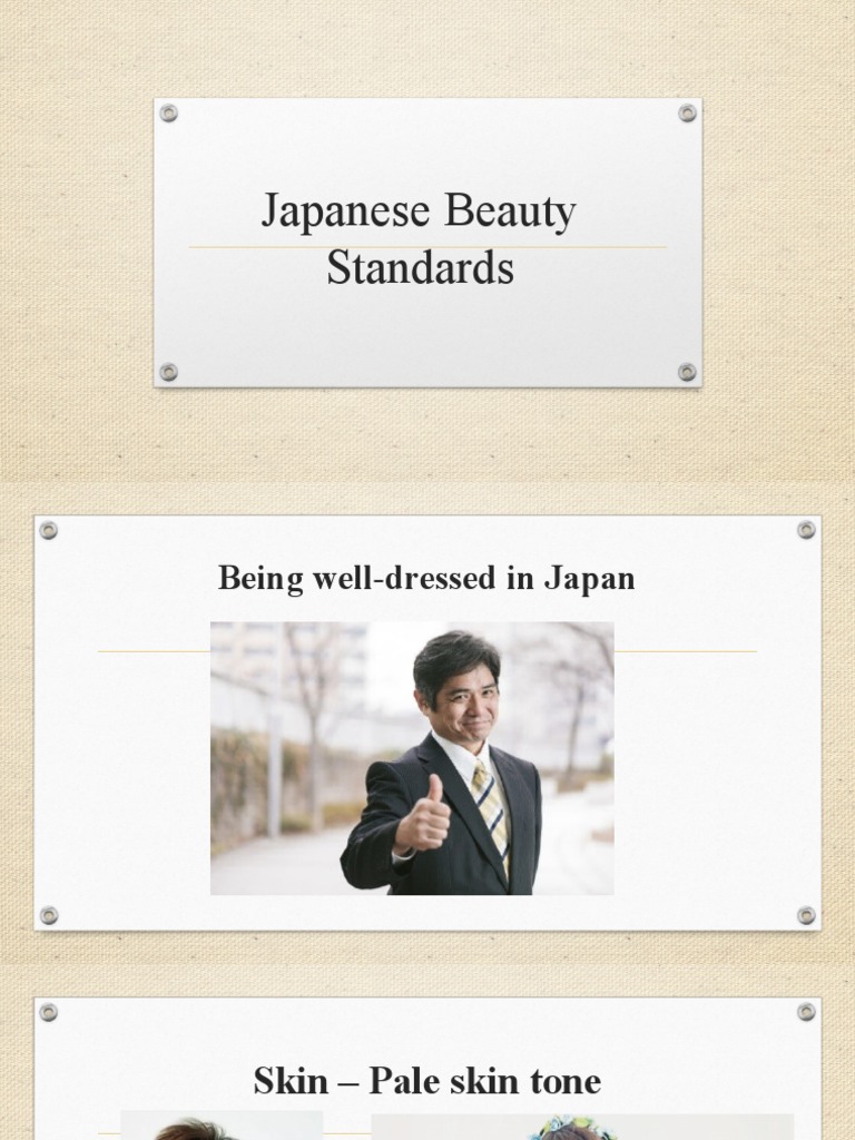 Japanese Beauty Standards PDF