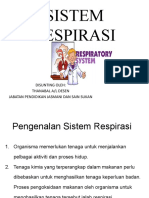 Pengenalan Sistem Respirasi