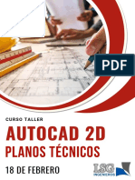 Temario Planos Técnicos Autocad 2D