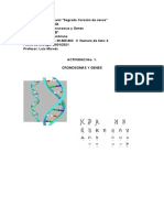 Trabajo Bilogía Cromosomas y genes