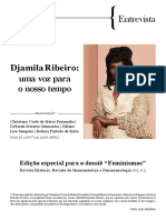Entrevista Djamila Ribeiro