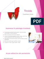 Tiroida - Examinare Clinica