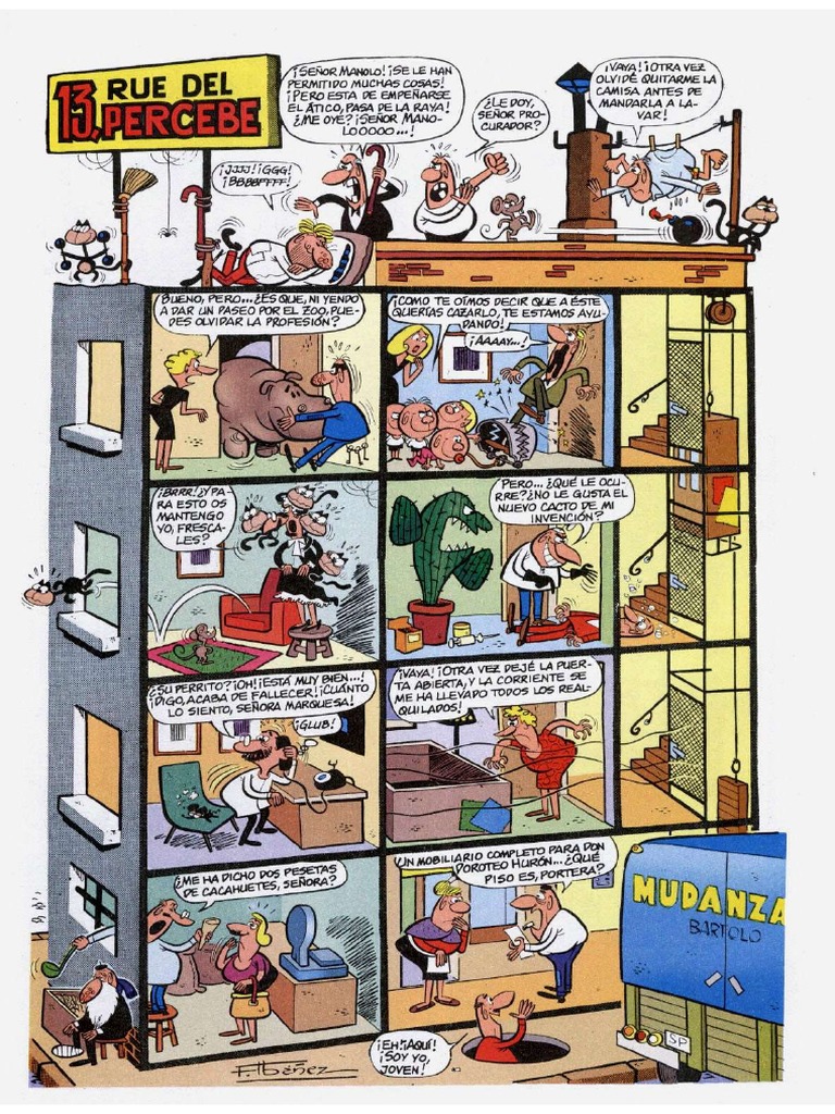 Rue 13 Del Percebe. Cómic de Francisco Ibáñez, 10 Comics. 3 | PDF