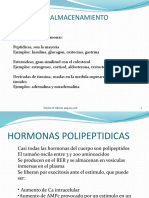 Biosintesis y Almacenamiento Hormonal