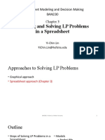 SMG - 3 - Modeling and Solving LP Problems in A Spreadsheet