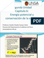 Energia Potencial y Conservacion de Enrgia