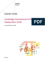 9709 Learner Guide (for Examination From 2020)