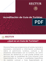 Acreditación de Guia de Turistas