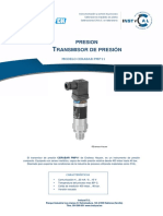 Endress Hauser Transmisor de Presion Cerabar PMP11