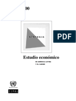 Cepal. Estudio Económico América Latina 1999-2000