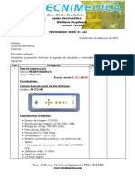 Proforma Autorizada Con Descuento No. 1665 Constructora Ramos - Torre de Laparascopia y Generadores Electroquirurgicos - 26enero2021