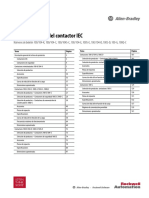 Especificaciones Del Contactor IEC: Datos Técnicos