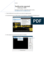 Clasificación Espectral