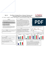 Daily Produce 24 - The Effect of Soluble Fiber and Antioxidants On Glucose Tolerance