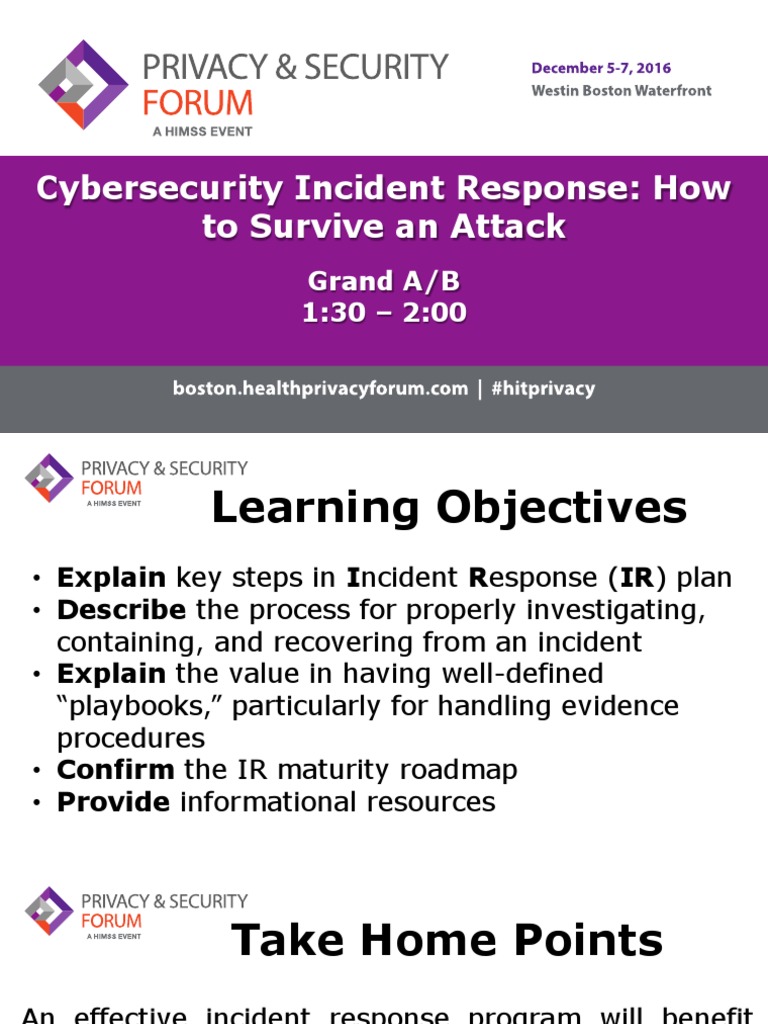 Cybersecurity Incident Response Playbook | PDF | Computer Security ...
