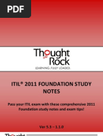 ITIL Foundation Study Notes