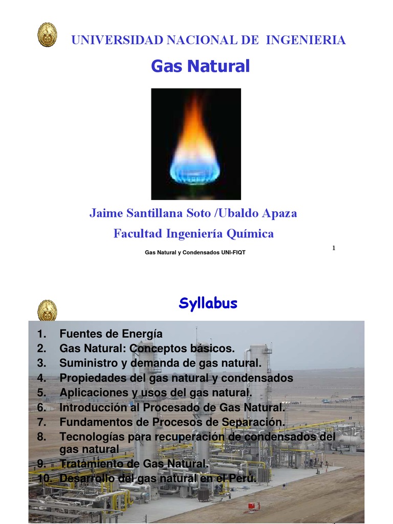 Usos y Aplicaciones del Gas Natural | PDF | Gas natural | Gas de ...