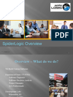 Date or Subtitle: Spiderlogic Overview