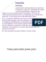 Manual para Entrar en Power Point