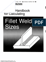 Aws- Design Handbook for Calculating Fillet Weld Sizes