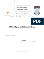 El Paradigma de La Sostenibilidad de Luis Uzcátegui REVISADO