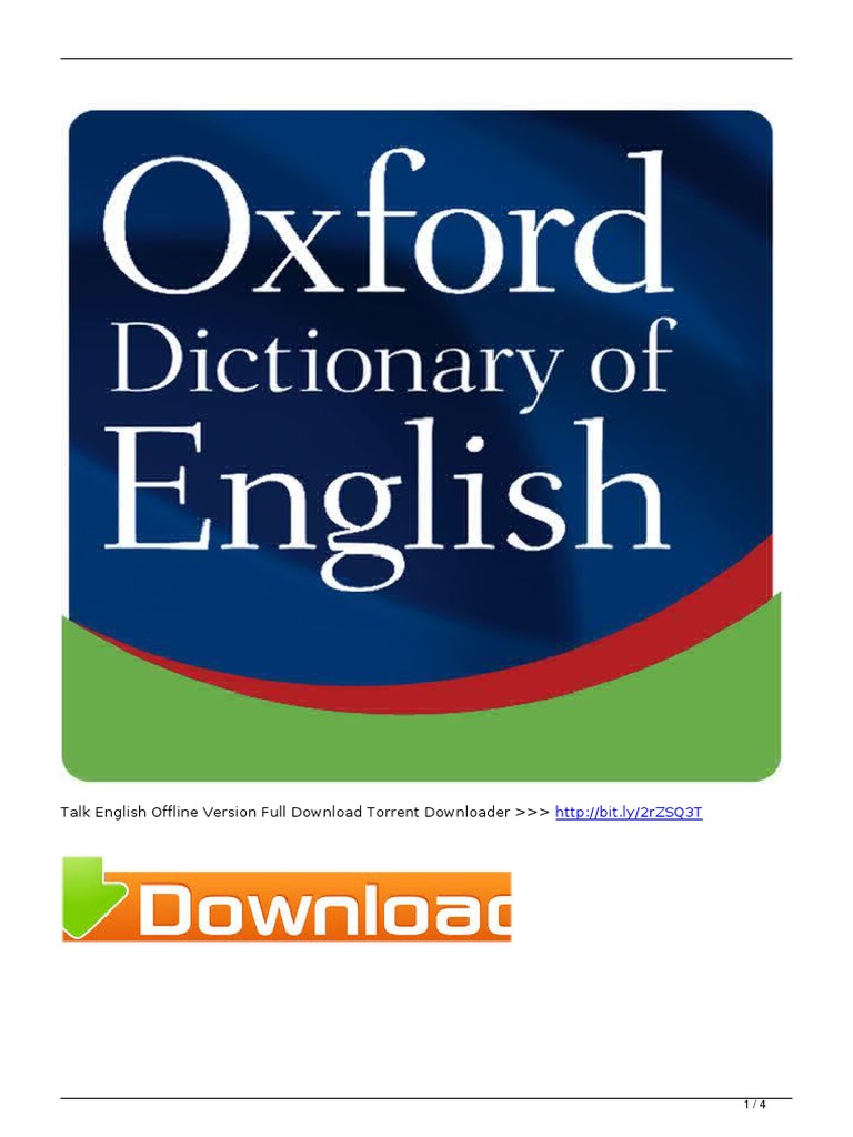 Talk English Offline Version Full Download Torrent Downloader.